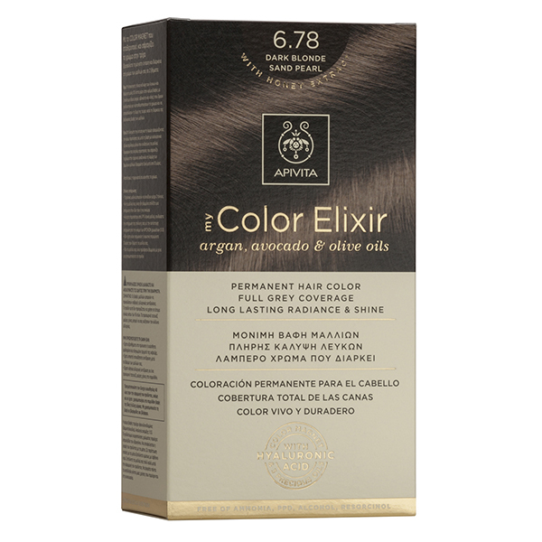 APIVITA My Color Elixir 6.78 Ξανθό Σκούρο Μπέζ Περλέ