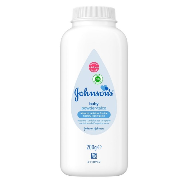 JOHNSONS - Baby Powder Πούδρα 200gr