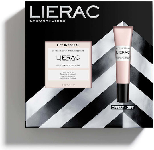 LIERAC - Xmas Promo Lift Integral The Firming Day Cream Κρέμα Προσώπου & Λαιμού Ημέρας 50ml & ΔΩΡΟ Lift Integral The Eye Lift Care 15ml