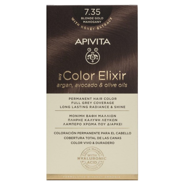 APIVITA - My Color Elixir 7.35 Ξανθό Μελί Μαόνι