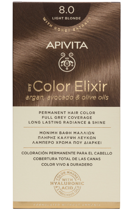 APIVITA - Μy Color Elixir 8.0 Ξανθό Ανοιχτό