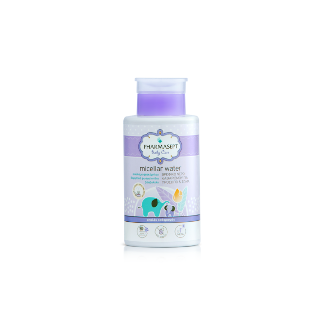 PHARMASEPT - Baby Care Micellar Water Βρεφικό Νερό Καθαρισμού Για Πρόσωπο - Σώμα 300ml