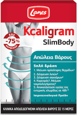 LANES - Kcaligram SlimBody Συμπλήρωμα Διατροφής Για Απώλεια Βάρους 60 Κάψουλες
