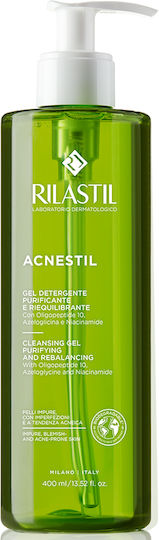 RILASTIL - Acnestil Cleansing Gel Καθαριστικό Gel Προσώπου Κατά των ατελειών & Έλεγχο λιπαρότητας 400ml