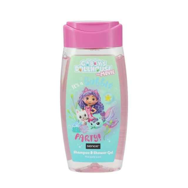 DISNEY - Universal Gabbys Dollhouse Its A Bubble Party Shampoo & Shower Gel Σαμπουάν & Αφρόλουτρο 210ml
