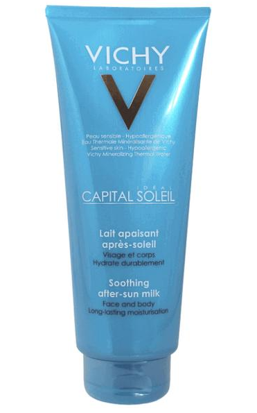 VICHY - Capital Soleil Hydrating After Sun Milk Ενυδατικό Γαλάκτωμα για Μετά τον Ήλιο για Πρόσωπο - Σώμα 300ml