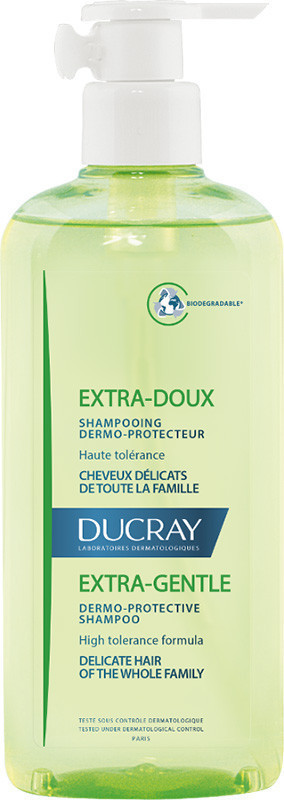 DUCRAY - Extra-Gentle Dermo-protective Shampoo Σαμπουάν Καθημερινής Χρήσης για Όλη την Οικογένεια 400ml