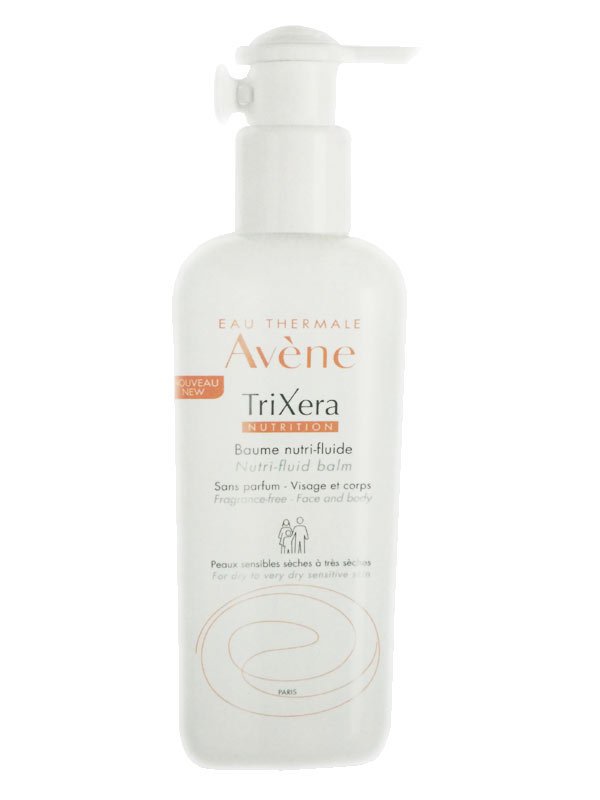 AVENE - Trixéra Nutrition Baume Nutri-fluide Λεπτόρρευστο Θρεπτικό Baume χωρίς Άρωμα, για Πρόσωπο & Σώμα, για Όλη την Οικογένεια, για την Ξηρή & Πολύ Ξηρή Επιδερμίδα, 400ml