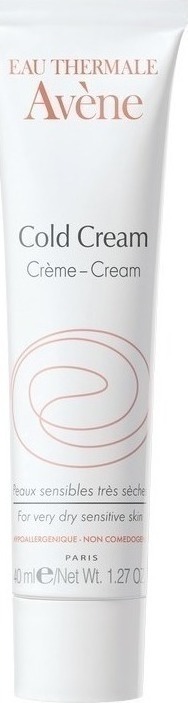 AVENE - Cold Cream - Κρέμα για Ευαίσθητο & Ξηρό Δέρμα, Κατάλληλο και για Βρέφη Παιδιά Ενήλικες 40ml