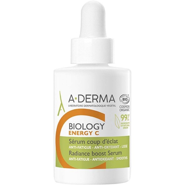 A-DERMA - Biology Serum Vit C Ορός Ενίσχυσης Λάμψης 30ml