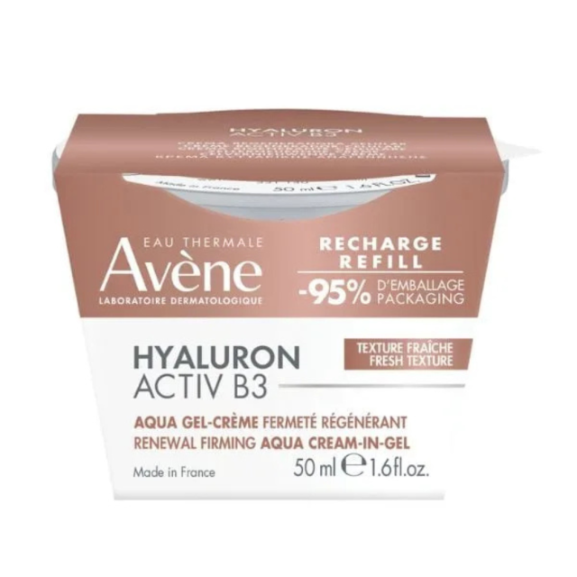 AVENE - Hyaluron Activ B3 Aqua Gel-Cream Refill Κρέμα-Τζελ Κυτταρικής Αναγέννησης Ανταλλακτικό  50ml