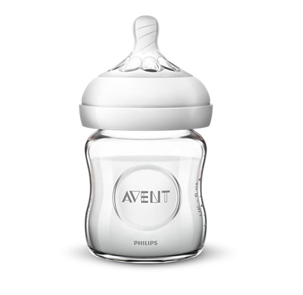 AVENT - Natural Γυάλινο Μπιμπερό 0+m 120ml