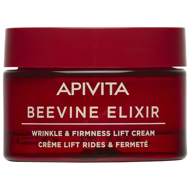 APIVITA -  Beevine Elixir Wrinkle & Firmness Lift Cream Rich Αντιρυτιδική Κρέμα Ημέρας Πλούσιας Υφής για Σύσφιξη & Lifting 50ml