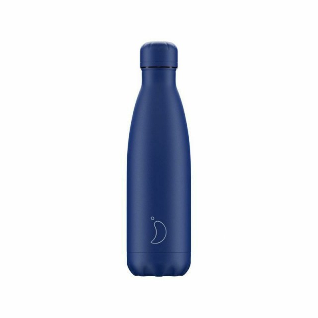 CHILLYS - Monochrome Μπουκάλι Θερμός Blue All Matte 750ml