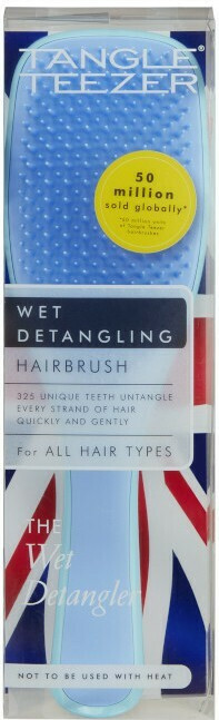 TANGLE TEEZER - The Wet Detangler Denim Blue Βούρτσα Μαλλιών για Ξεμπέρδεμα