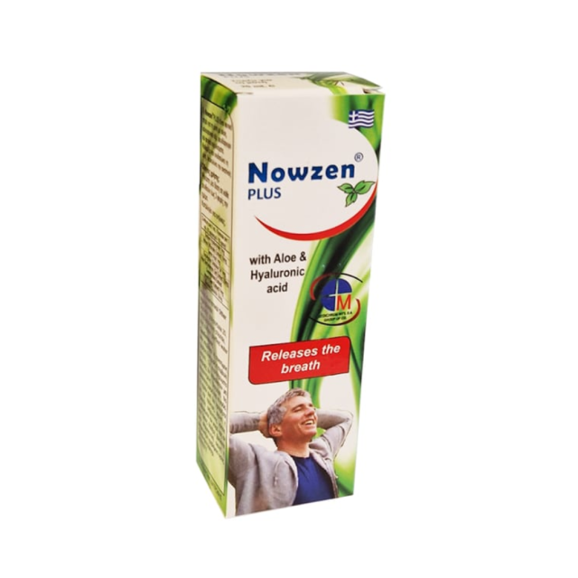 MEDICHROM - Nowzen Plus Nasal Spray - Σπρέυ για τη Μύτη με Αλόη & Υαλουρονικό Οξύ, 20ml