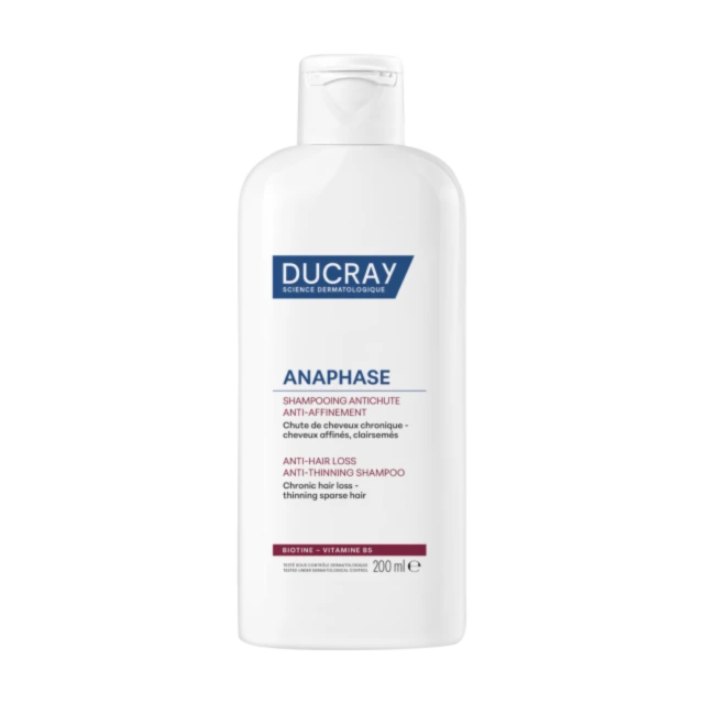 DUCRAY - Anaphase+ Shampooing Complement Antichute - Δυναμωτικό Συμπληρωματικό Σαμπουάν Κατά Της Τριχόπτωσης 200ml