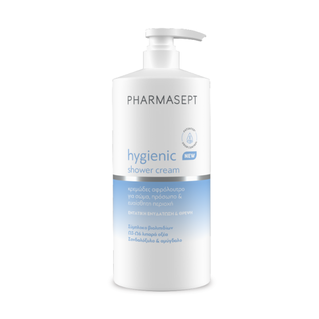 PHARMASEPT - Hygienic Shower Cream Κρεμώδες Αφρόλουτρο 1L