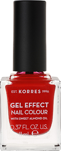 KORRES - Βερνίκι Νυχιών Gel Effect Nail Colour (No.53) Royal Red, 11ml