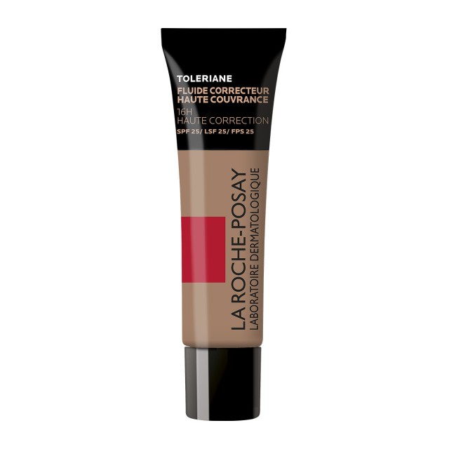 LA ROCHE POSAY - Toleriane SPF25 Full Coverage Corrective Fluid Foundation No. 15 για Άμεση Πολύ Υψηλή Κάλυψη 30ml