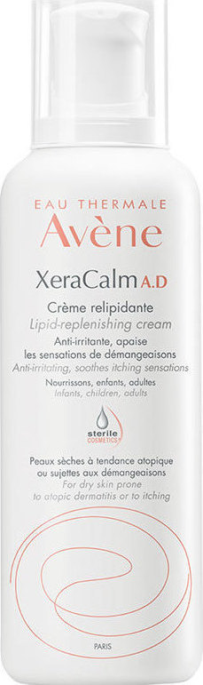 AVENE - XeraCalm A.D. Creme Κρέμα Για Αναπλήρωση Των Λιπιδίων Με Αντί-ερεθιστική Δράση, 400ml