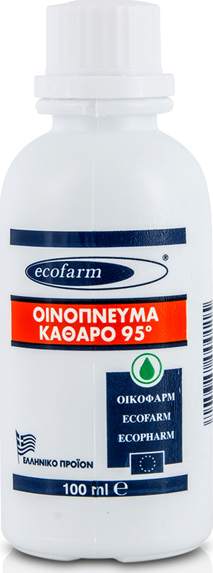 ECOFARM - Καθαρό Οινόπνευμα 95°, 100ML