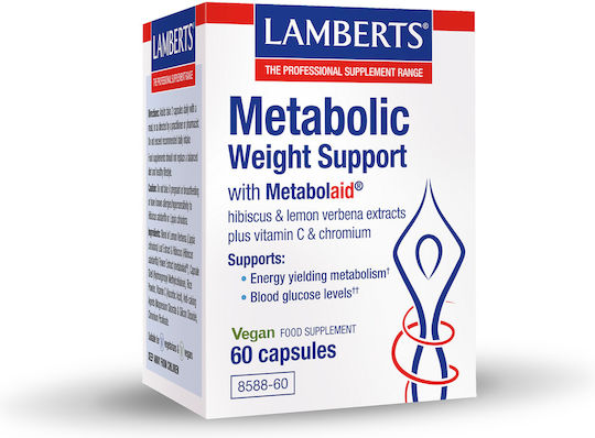 LAMBERTS - Metabolic Weight Support Συμπλήρωμα για Υποστήριξη Μεταβολισμού & Βάρους 60caps