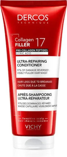 VICHY - Dercos Collagen 17 Filler Intensive Repair Conditioner 200ml