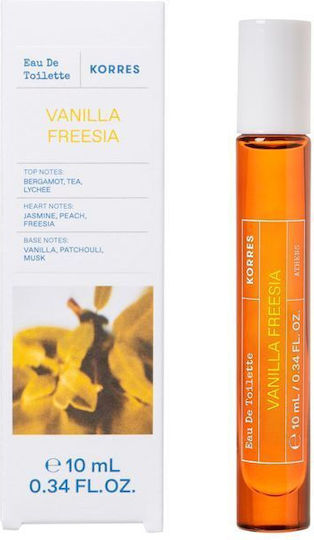 KORRES - Vanilla Freesia Eau De Toilette Roll On 10ml