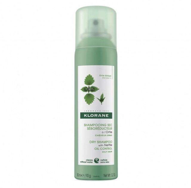 KLORANE - Dry Shampoo Spray Ξηρό Σαμπουάν Με Τσουκνίδα Για Λιπαρά Μαλλιά - 150ml