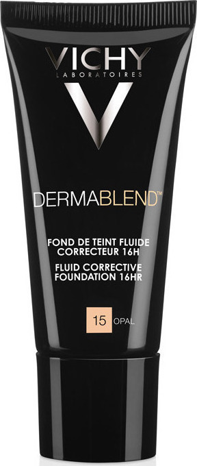 VICHY - Dermablend Fluid 15 Opal Διορθωτικό Υγρό Make-up Υψηλής Κάλυψης SFF35 30ml