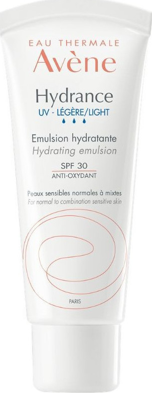 AVENE - Hydrance Uv Legere Emulsion Hydratante Spf30 - Ενυδατική Λεπτόρρευστη Κρέμα Για Κανονικές & Μεικτές Επιδερμίδες 40ml