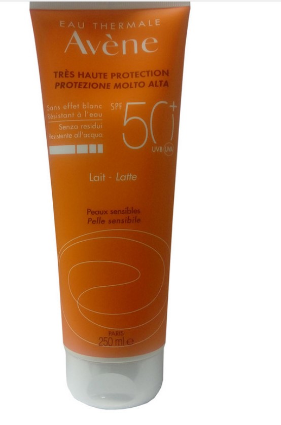 AVENE - Eau Thermale Lait SPF50 Αντιηλιακό Γαλάκτωμα Σώματος Για Το Ευαίσθητο Δέρμα 250ml
