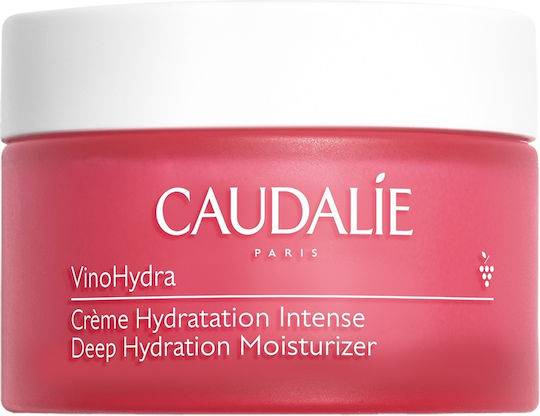 CAUDALIE - VinoHydra Deep Hydration Moisturizer Ενυδατική Κρέμα Προσώπου για Ξηρές Επιδερμίδες 50ml