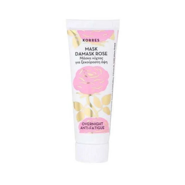 KORRES - Mask Damask Rose Μάσκα Νύχτας Για Ξεκούραστη Όψη 18ml