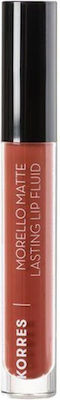 KORRES - Morello Matte Lasting Lip Fluid 58 Red Clay 3.4ml