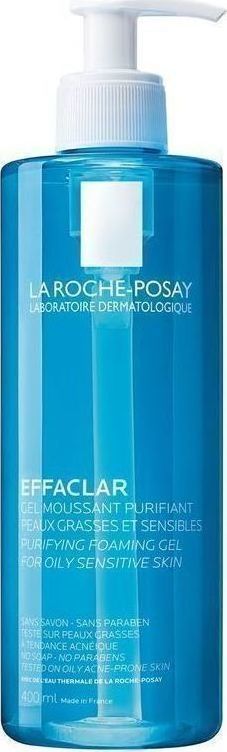 LA ROCHE POSAY - Effaclar Cleansing Foaming Gel Καθαρισμού Προσώπου Για Δέρμα Με Τάση Ακμής 400ml