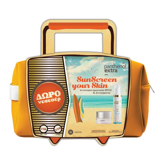 PANTHENOL EXTRA - Promo SunScreen Your Skin Diaphanous SPF30 Αντηλιακό Προσώπου 50ml & Αντιρυτιδική Κρέμα Προσώπου-Ματιών 50ml