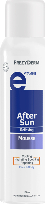 FREZYDERM - After Sun Mousse Ενυδατικός Αφρός για Πρόσωπο - Σώμα για Μετά τον Ήλιο 150ml