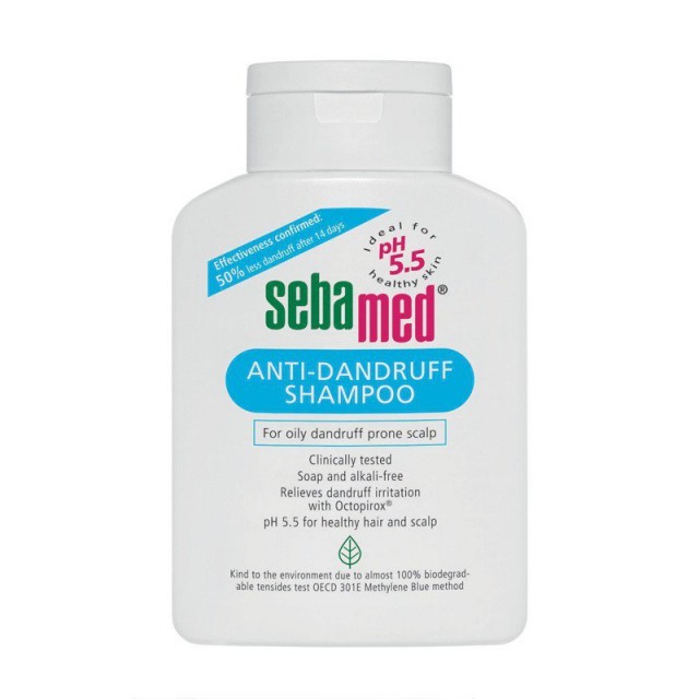 SEBAMED - Anti-Dandruff Σαμπουάν κατά της Πιτυρίδας για Όλους τους Τύπους Μαλλιών 200ml