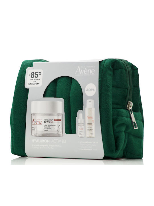 AVENE - Promo Hyaluron Activ B3 Cell Renewal Cream 50ml & Δώρο Vitamin Activ Cg Serum 10ml & Micellar Water Νερό Καθαρισμού 100ml