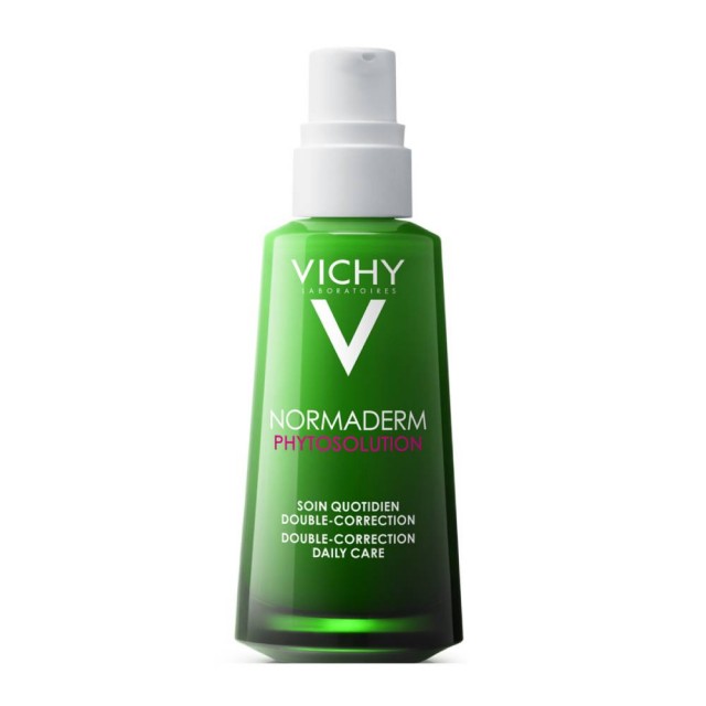 VICHY - Normaderm Phytosolution Double Correction Daily Care Ενυδατική Κρέμα Για Επιδερμίδες Με Ακμή  50ml