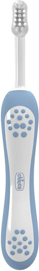 CHICCO - Toothbrush Οδοντόβουρτσα Για Βρέφη Γαλάζιο 6-36 Μηνών, 1τμχ