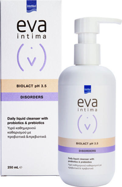 INTERMED - EVA Intima Biolact Disorders Liquid Cleanser  Καθαρισμός με Προβιοτικά, Ευαίσθητη Περιοχή 250ml