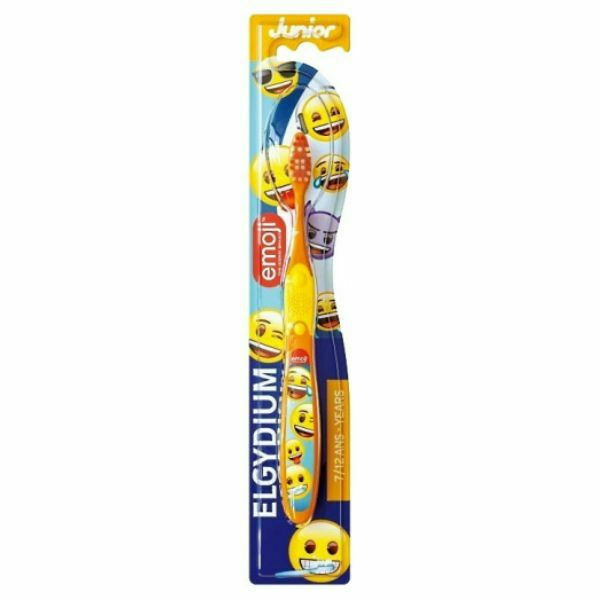 ELGYDIUM -  Junior Emoji Toothbrush Οδοντόβουρτσα Για Παιδιά 7-12 Ετών 1τμχ