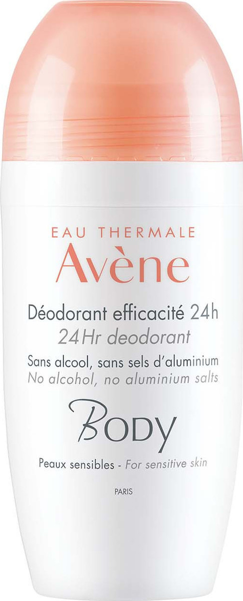 AVENE - Deodorant Efficacite Roll On Αποσμητικό Σώματος 24ωρης Αποτελεσματικότητας 50ml