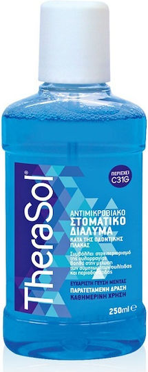 THERASOL - Solution Στοματικό Διάλυμα Καθημερινής Προστασίας κατά της Πλάκας και της Κακοσμίας 250ml