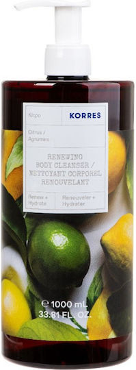 KORRES - Citrus Body Cleanser Αναζωογονητικό Αφρόλουτρο με Κίτρο 1000ml