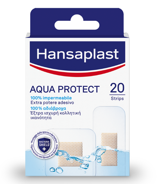 HANSAPLAST - Aqua Protect Αδιάβροχα Αυτοκόλλητα Επιθέματα 20τμχ