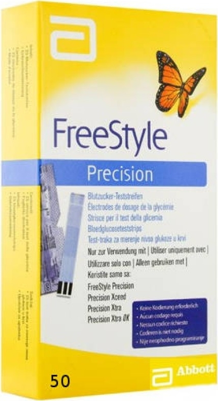 FREESTYLE - Precision Strips Ταινίες μέτρησης σακχάρου, 50τμχ